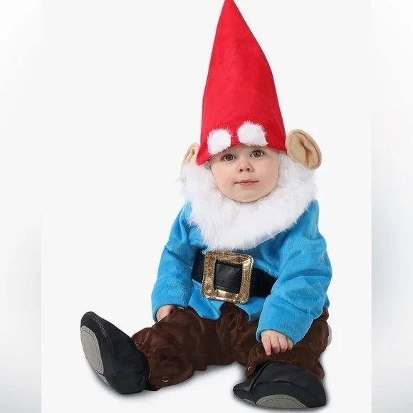 Baby/Toddler Littlest Garden Gnome Costume, 12 to 18 Months gnome sleepy dwarf - Picture 1 of 5